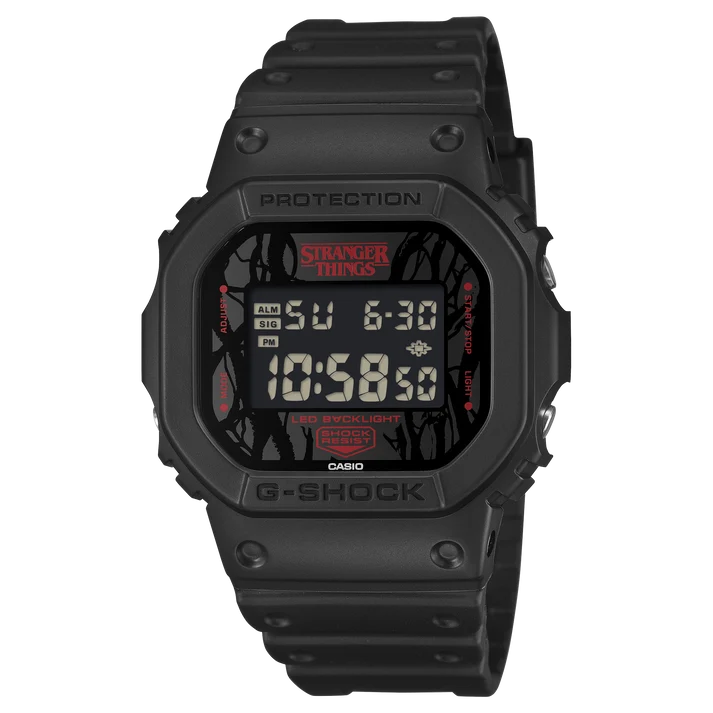 Casio G-Shock DW-5600 Stranger Things