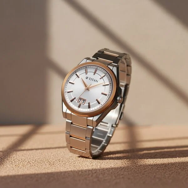 Titan Classique Big Date Analog Watch