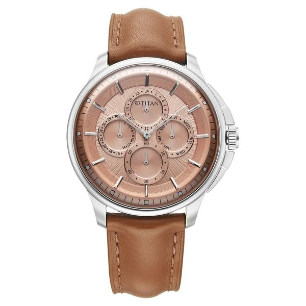 Titan Classique Four Eye Multifunction Watch
