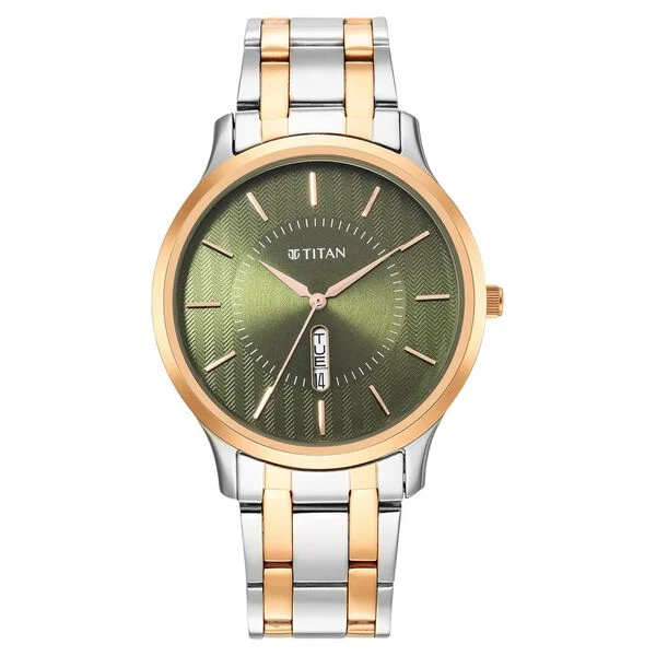 Titan Karishma Quartz Analog with Day and Date Watch