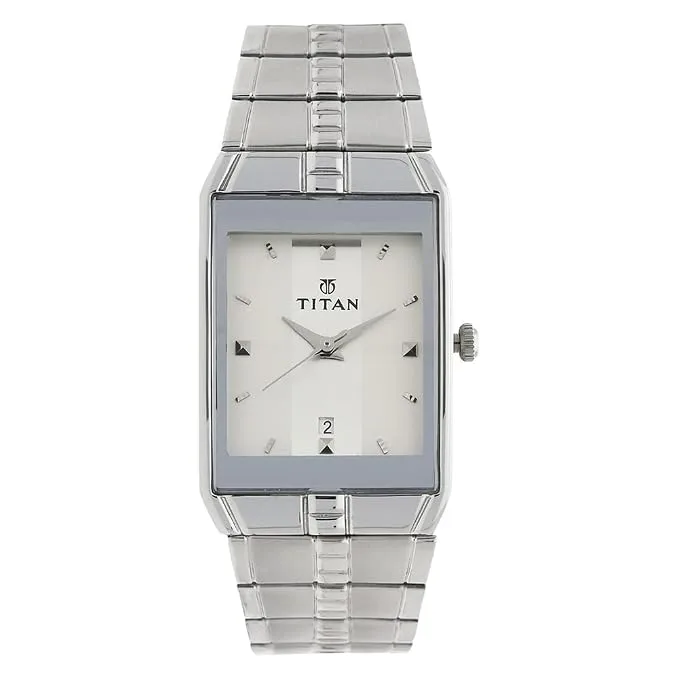 Titan Quartz Analog with Date